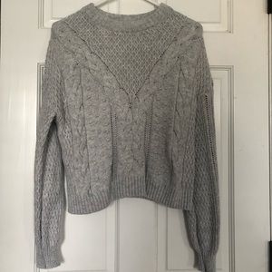 BP gray sweater size small